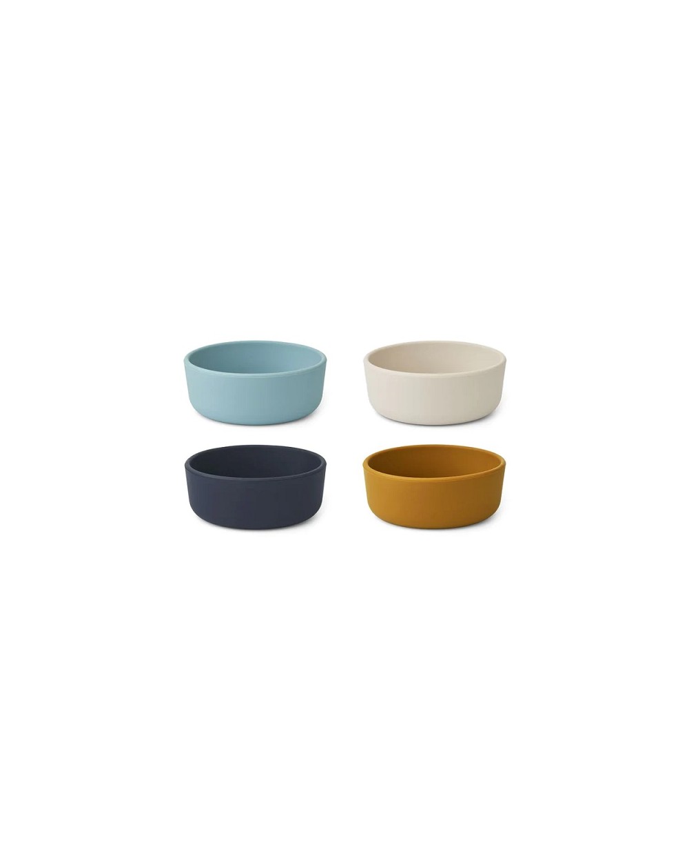 Liewood - Lot de 4 bols en silicone - Eden multi mix