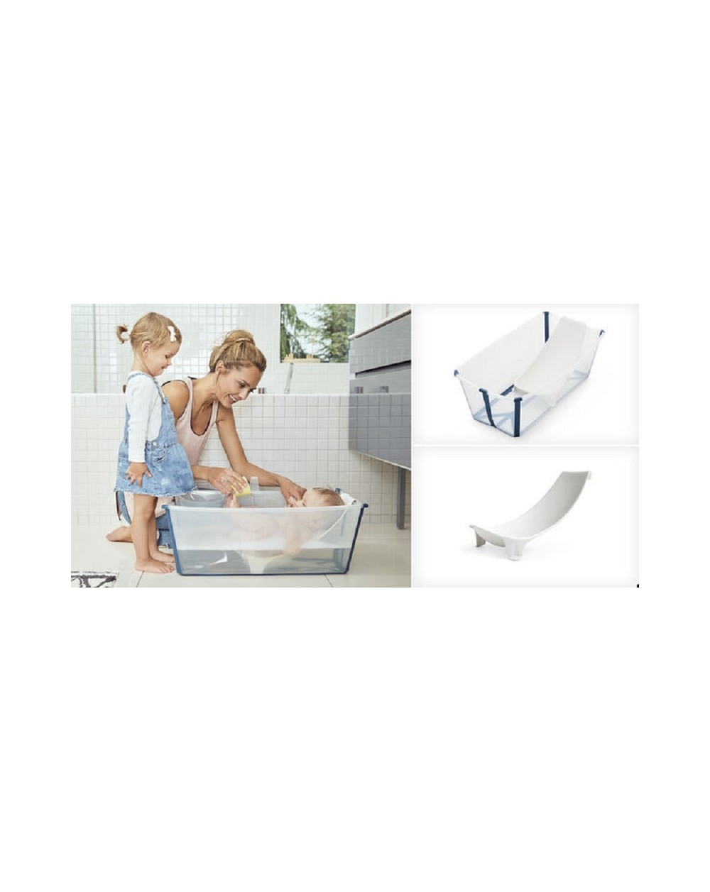 Stokke - Flexi Bath Bundle - Transparent Bleu