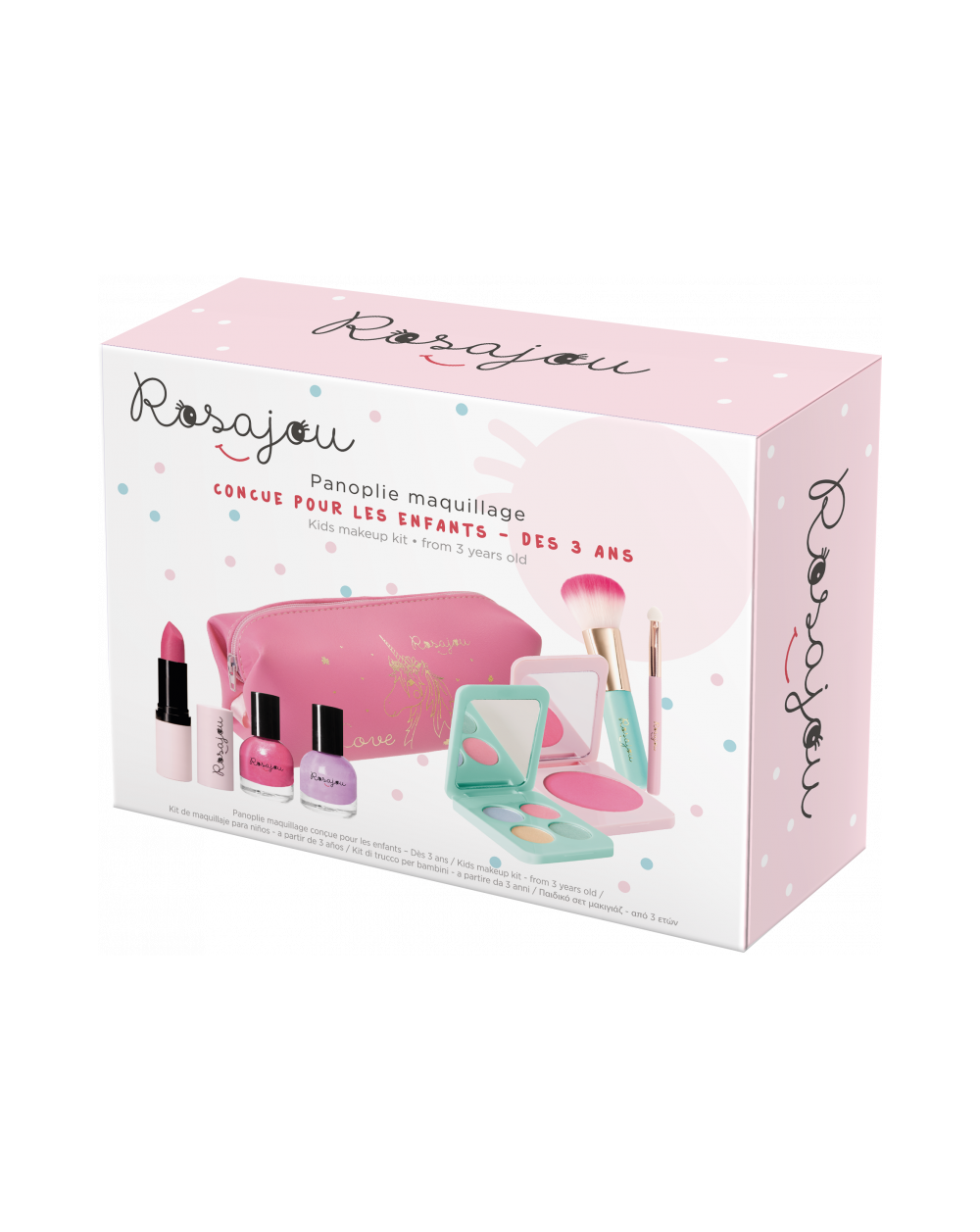 Rosajou - Coffret Panoplie Maquillage Enfant