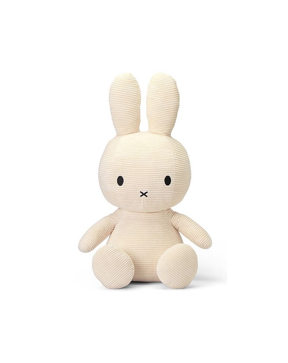 Bon Ton Toys - Peluche XXL - Miffy Côtelé Blanc - 70 cm