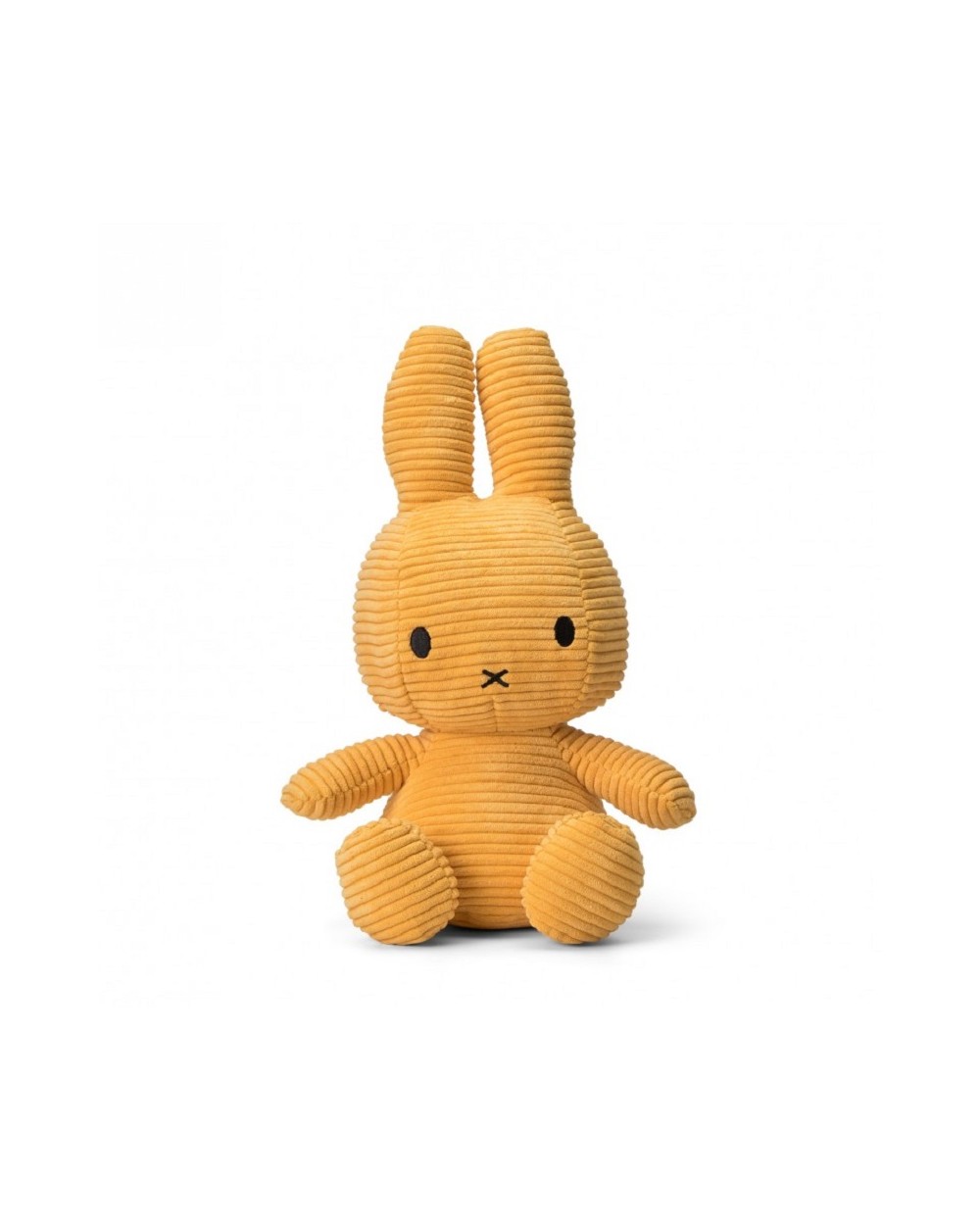 Bon Ton Toys - Peluche - Miffy Sitting Corduroy Butter jaune - 23 cm