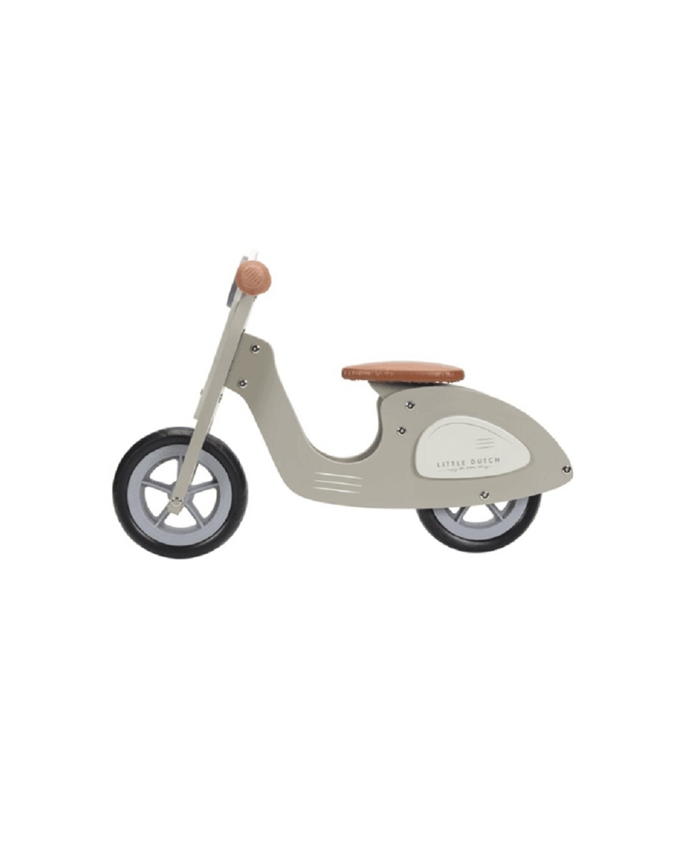 Little Dutch - Scooter Draisienne en bois Olive