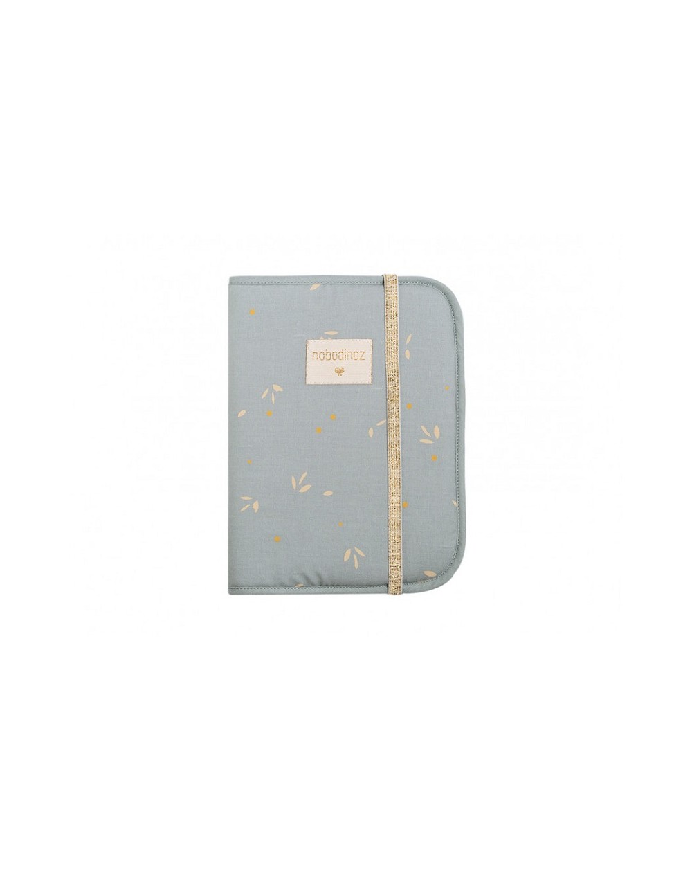 Nobodinoz - Protège carnet de santé Poema - Willow Soft Blue