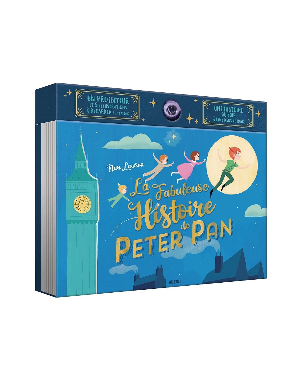 Auzou - Livre Projecteur - Peter Pan
