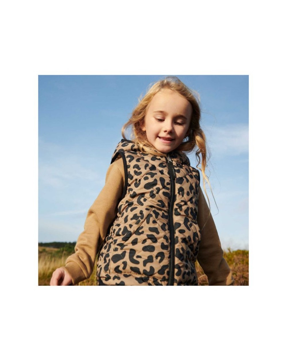 Liewood - Veste Diana réversible sans manches - Leopard / Marron