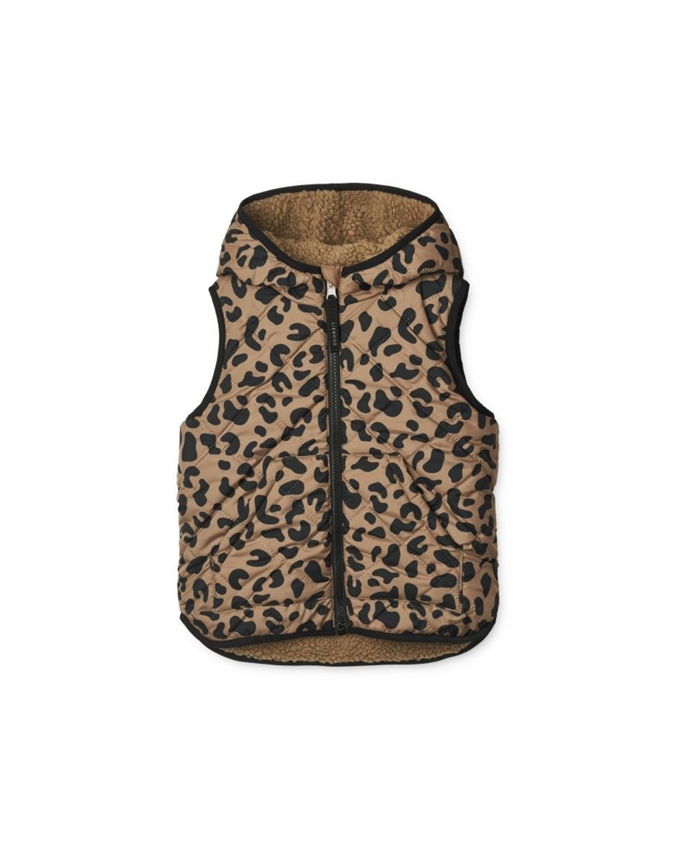 Liewood - Veste Diana réversible sans manches - Leopard / Marron