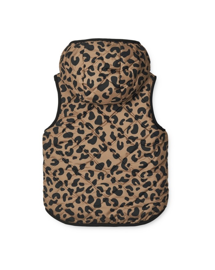 Liewood - Veste Diana réversible sans manches - Leopard / Marron