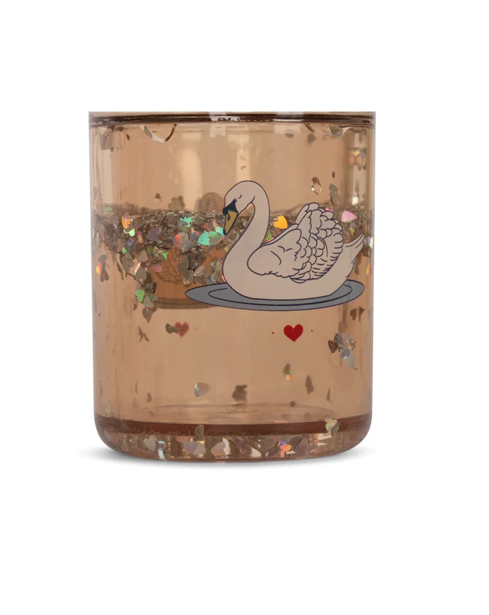 Konges Slojd - Lot de 2 verres à paillettes - Swan