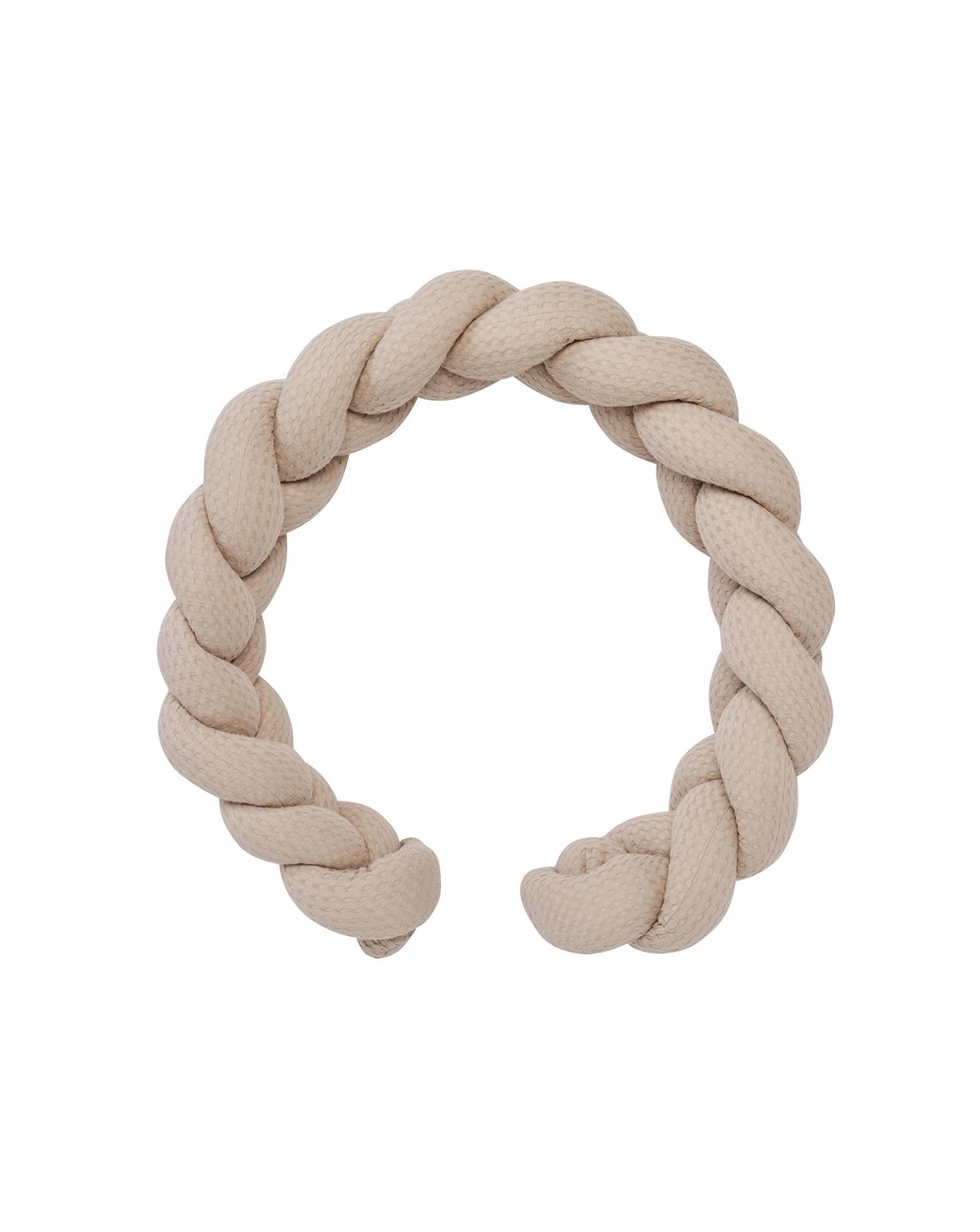 BB & CO - Tresse multifonction - Gaufré Latte